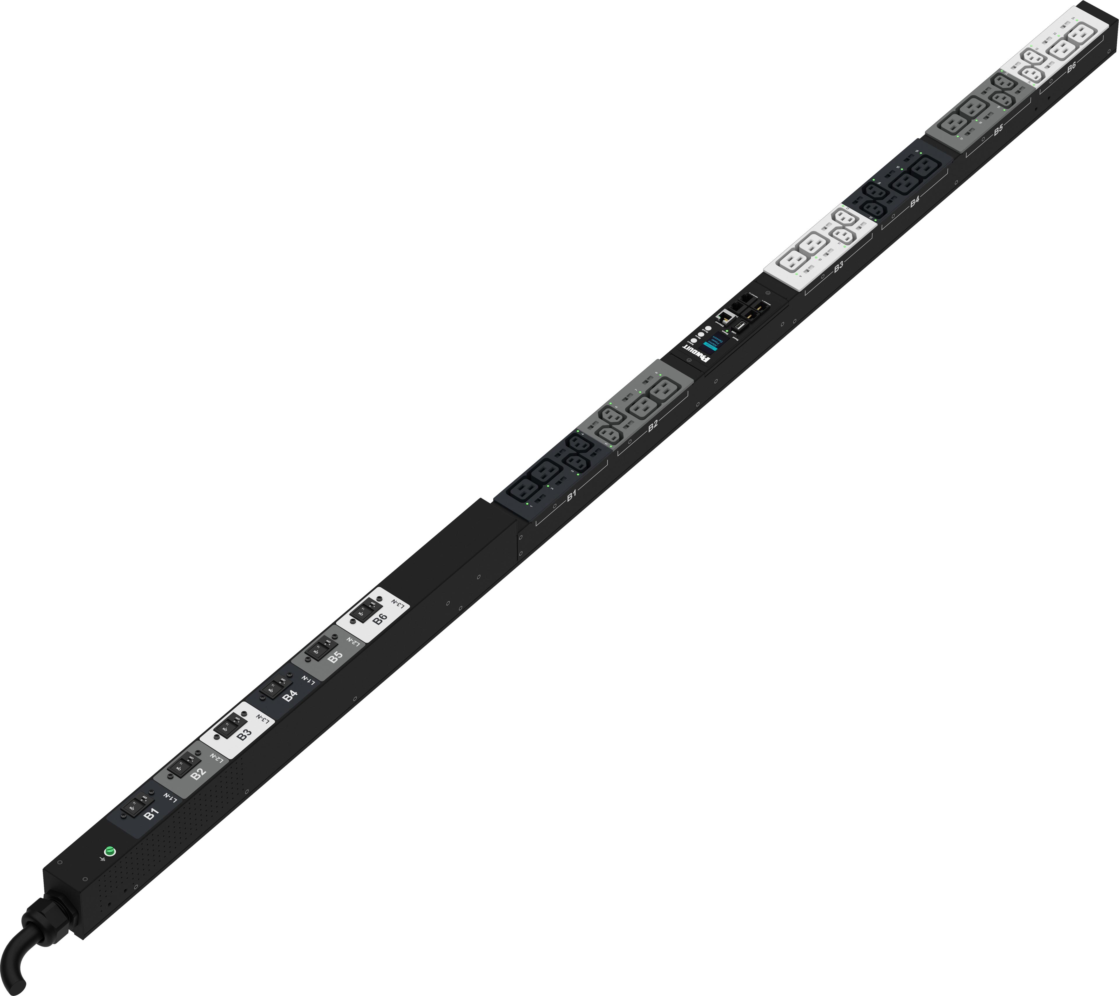 Panduit P24G09M SmartZone™ Monitored & Switched per Outlet PDU
