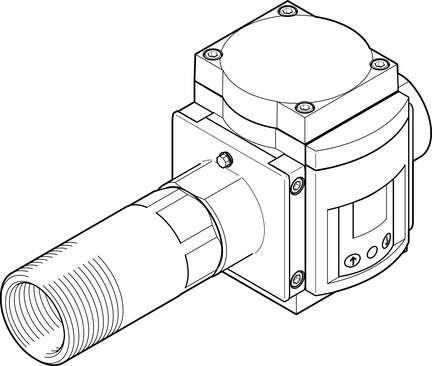 Festo 573355 flow sensor SFAM-90-10000L-TG112-2SV-M12 For threaded mounting. Authorisation: (* RCM Mark, * c UL us - Recognized (OL)), CE mark (see declaration of conformity): (* to EU directive for EMC, * in accordance with EU RoHS directive), KC mark: KC-EMV, Certif