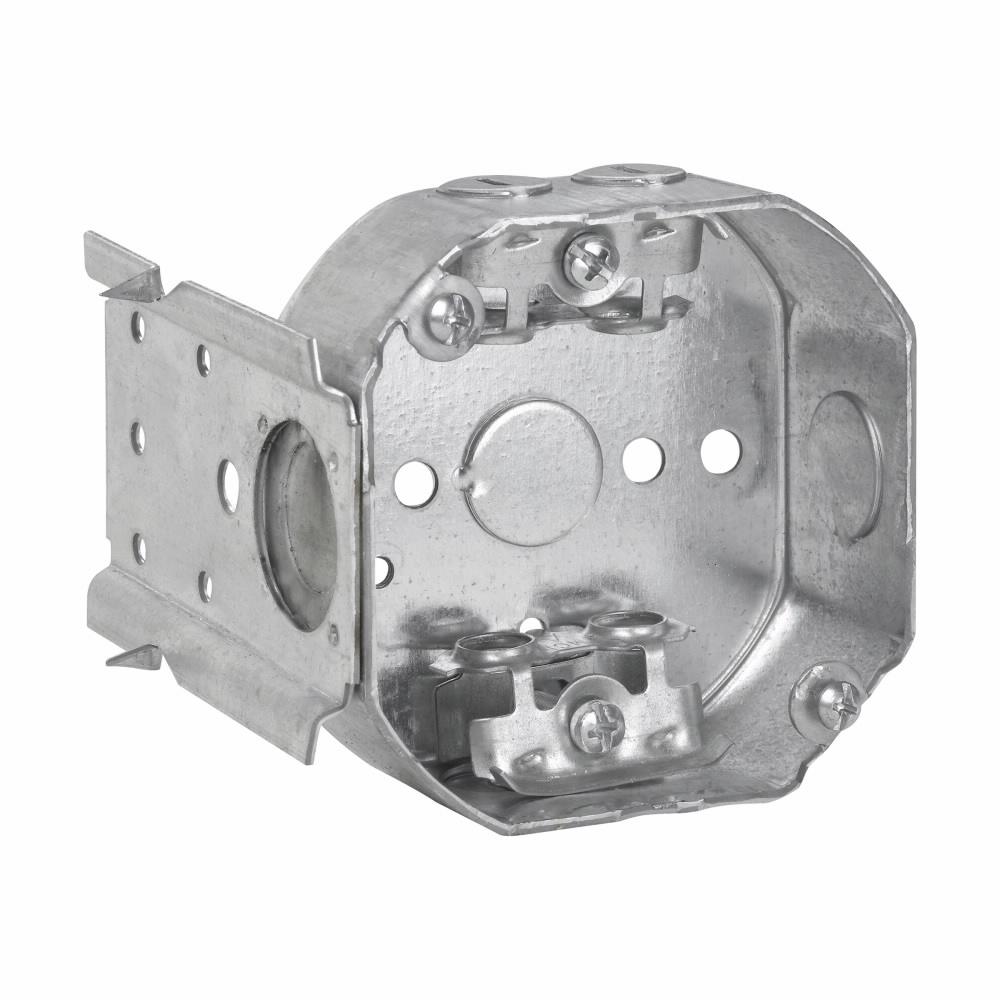 Eaton Corp TP312 Eaton Crouse-Hinds series Octagon Outlet Box, (1) 1/2", 4", 15.5 cubic inch capacity