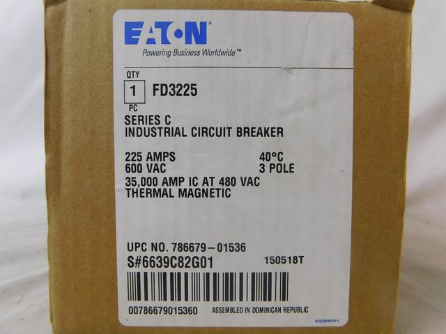 FD3225 Part Image. Manufactured by Eaton.