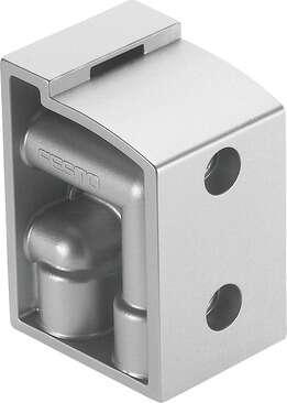 Festo 539719 90° connection plate VABF-S4-2-A2G2-G18 For valve terminals VTSA and VTSA-F, working lines 2 and 4, at a 90° angle. Width: 18 mm, Based on the standard: ISO 15407-2, Assembly position: Any, Operating pressure: -0,9 - 10 bar, Operating medium: Compressed a