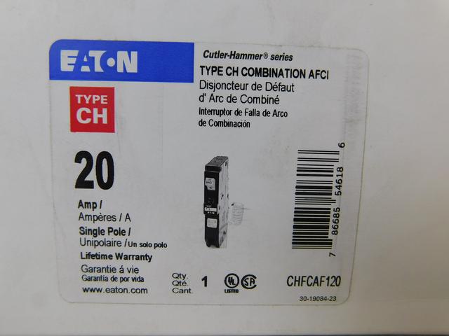 CHFCAF120 Part Image. Manufactured by Eaton.