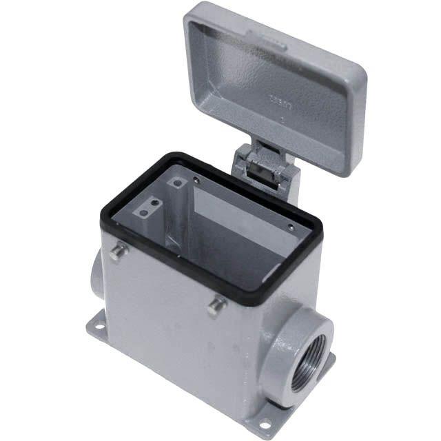 Mencom CHP-50CS29 Standard, Rectangular Base with cover, Surface mount, size 66.40, 4 Pegs, Side PG29 cable entry