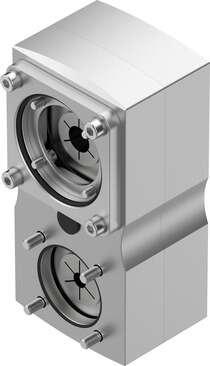 Festo 1530875 parallel kit EAMM-U-110-D60-80G-120-S1 Suitable for electric drives. Size: 110, Assembly position: Any, Gear unit ratio: 1:1, Max. speed: 5000 1/min, Storage temperature: -25 - 60 °C