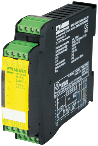 Murr Elektronik 3000-33113-3020025 MIRO SAFE+ SWITCH BA L 24, 24 VAC/DC - 3 N/O contact / 1 N/C contact