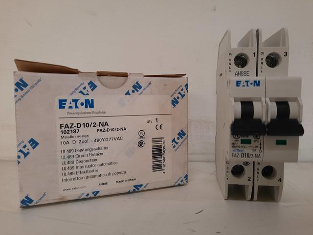 FAZ-D10/2-NA Part Image. Manufactured by Eaton.