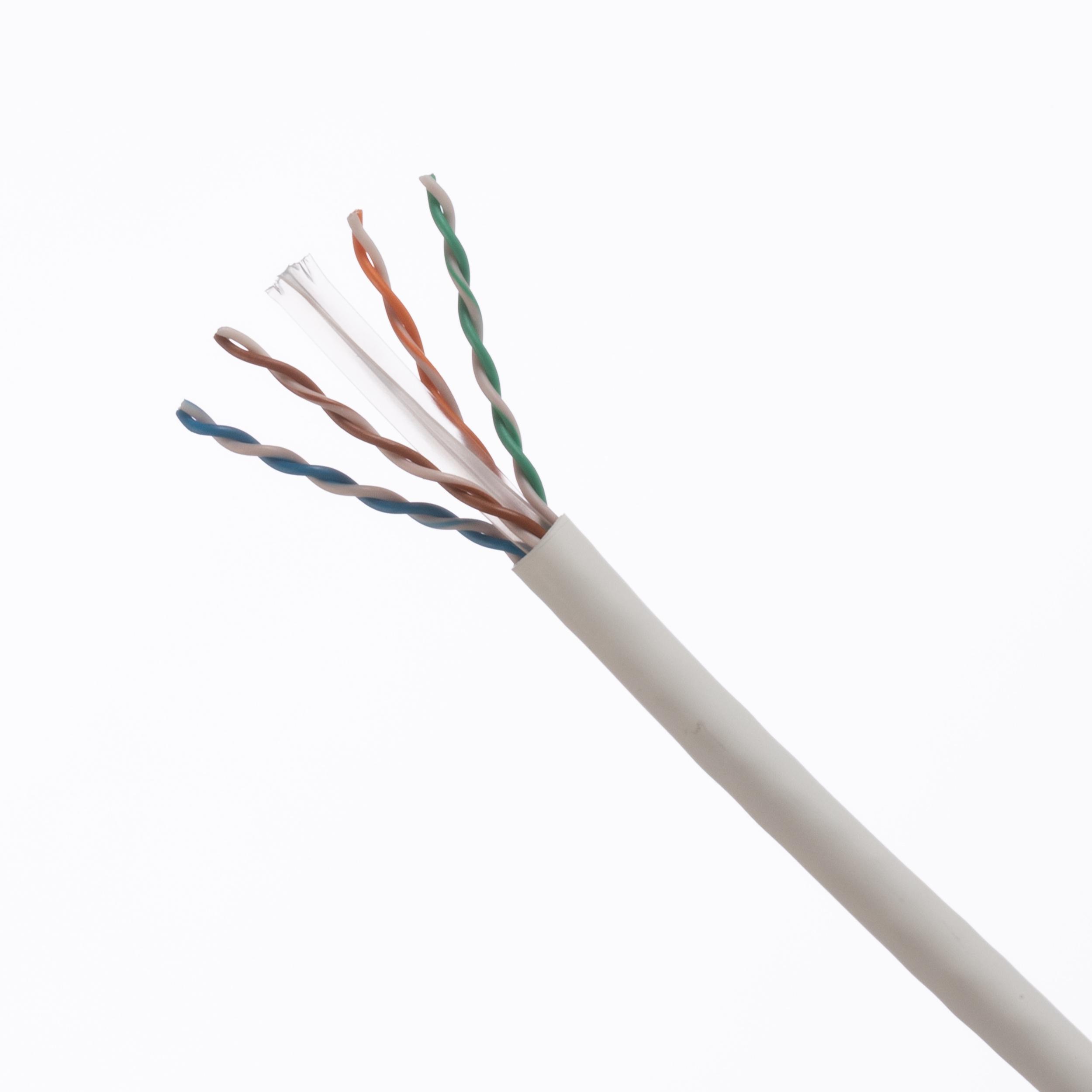 Panduit PUY6004IG-HE TX6000™ Copper Cable, Cat 6, 23 AWG, U/UTP, International Gray