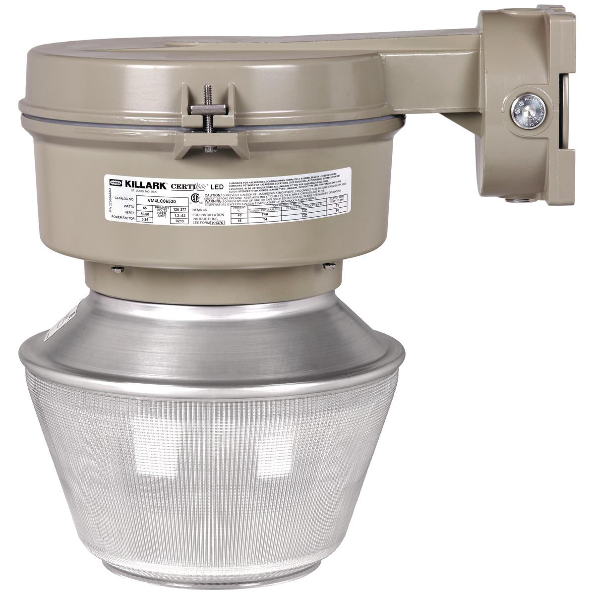 Hubbell VM4LC10030B2P5G The VM4L Series is a low bay and high bay fixture using energy efficient LED's. The design of the VM4LB with the bulb style heat sink creates a light distribution similar to a HID lamp. The design of the VM4LC with the concave style heat sink creates a li