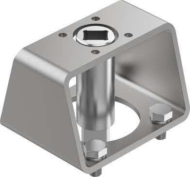 Festo 8085027 mounting kit DARQ-K-Z-F10S22-F07S17-R13 Based on the standard: (* EN 15081, * ISO 5211), Container size: 1, Design structure: (* Dual flat and male square, * Mounting kit), Corrosion resistance classification CRC: 2 - Moderate corrosion stress, Product we