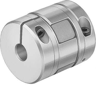 Festo 550998 coupling EAMC-40-66-11-15 Holder diameter 1: 11 mm, Holder diameter 2: 15 mm, Size: 40, Nominal length: 66 mm, Assembly position: Any