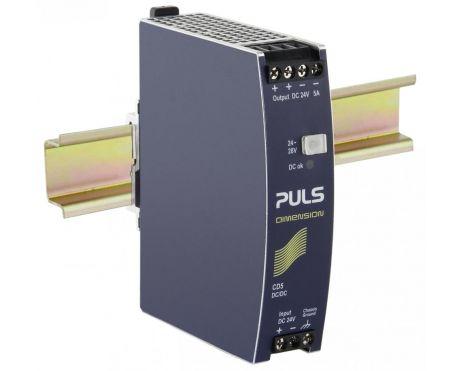Puls CD5.241 DC/DC Converter, 120W, 18-32VDC In, 23-28VDC Out, 5-4.3A