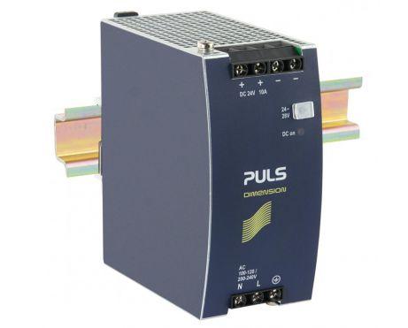 Puls CS10.241 Power Supply, 240W, 100-120 / 200-240VAC  1PH, 24-28VDC, 10-8.6A