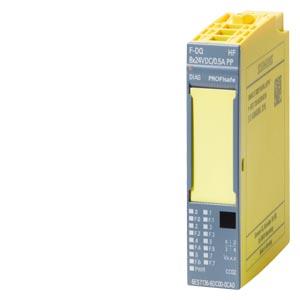Siemens 6ES7136-6DC00-0CA0 SIMATIC DP, Electronics output module ET 200SP, F-DQ 8XDC 24V0.5A PP, 15 mm width, up to PL E (ISO 13849) up to SIL 3 (IEC 61508)