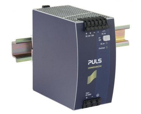 Puls QTD20.241 DC/DC Converter, 480W, 480-840VDC In, 24-28VDC Out, 20-17.5A