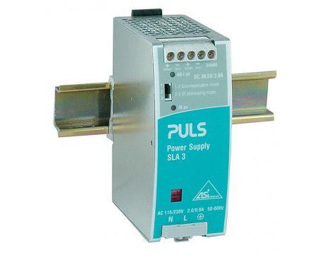 Puls SLA3.100 AS-Interface Power Supply, 85W, 100-120 / 200-240VAC 1PH, 30.5VDC, 2.8A