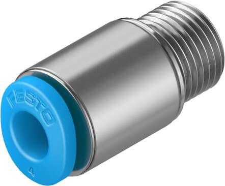 Festo 153319 push-in fitting QSM-M7-4-I male thread with internal hexagon socket. Size: Mini, Nominal size: 3,1 mm, Type of seal on screw-in stud: Sealing ring, Assembly position: Any, Container size: 10