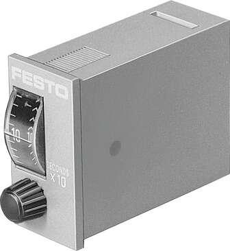 Festo 158496 reset module PZVT-AUT Design structure: mechanical sequence counter with pneumatic drive, Switch-off pressure: <:  0,1 bar, Operating pressure: 2 - 6 bar, Switch-on pressure: >:  1,6 bar, Standard nominal flow rate: 50 l/min