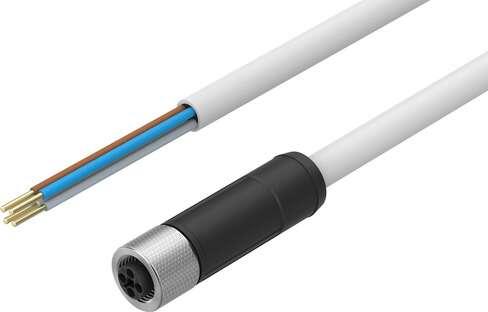 Festo 8080792 connecting cable NEBL-T12G4-E-10-N-LE4 Based on the standard: EN 61076-2-111, Authorisation: c UL us - Listed (OL), Certificate issuing department: UL E504946, Cable identification: Without inscription label holder, Product weight: 1051 g