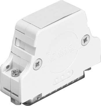 Festo 1589339 plug socket NEFF-S1G44LB Protection class: IP40, Ambient temperature: -5 - 50 °C, Materials note: Conforms to RoHS, Corrosion resistance classification CRC: 2 - Moderate corrosion stress