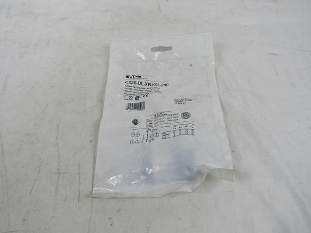 C22S-DL-XR-K01-230 Part Image. Manufactured by Eaton.