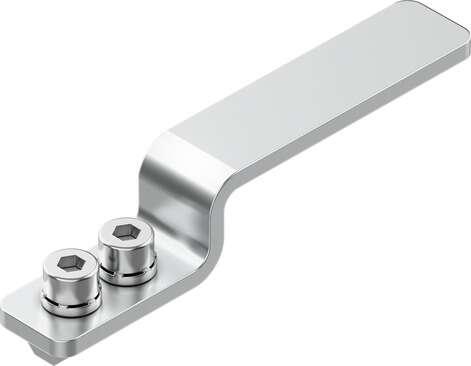 Festo 567538 switch lug EAPM-L4-SLS Corrosion resistance classification CRC: 1 - Low corrosion stress, Product weight: 15 g, Materials note: Conforms to RoHS, Material switch lug: (* Steel, * Galvanised)