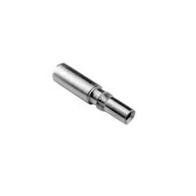 Mencom CX-PLF Female Crimp Contact Pin for POF Fiber Optic, Silver, 1.0mm