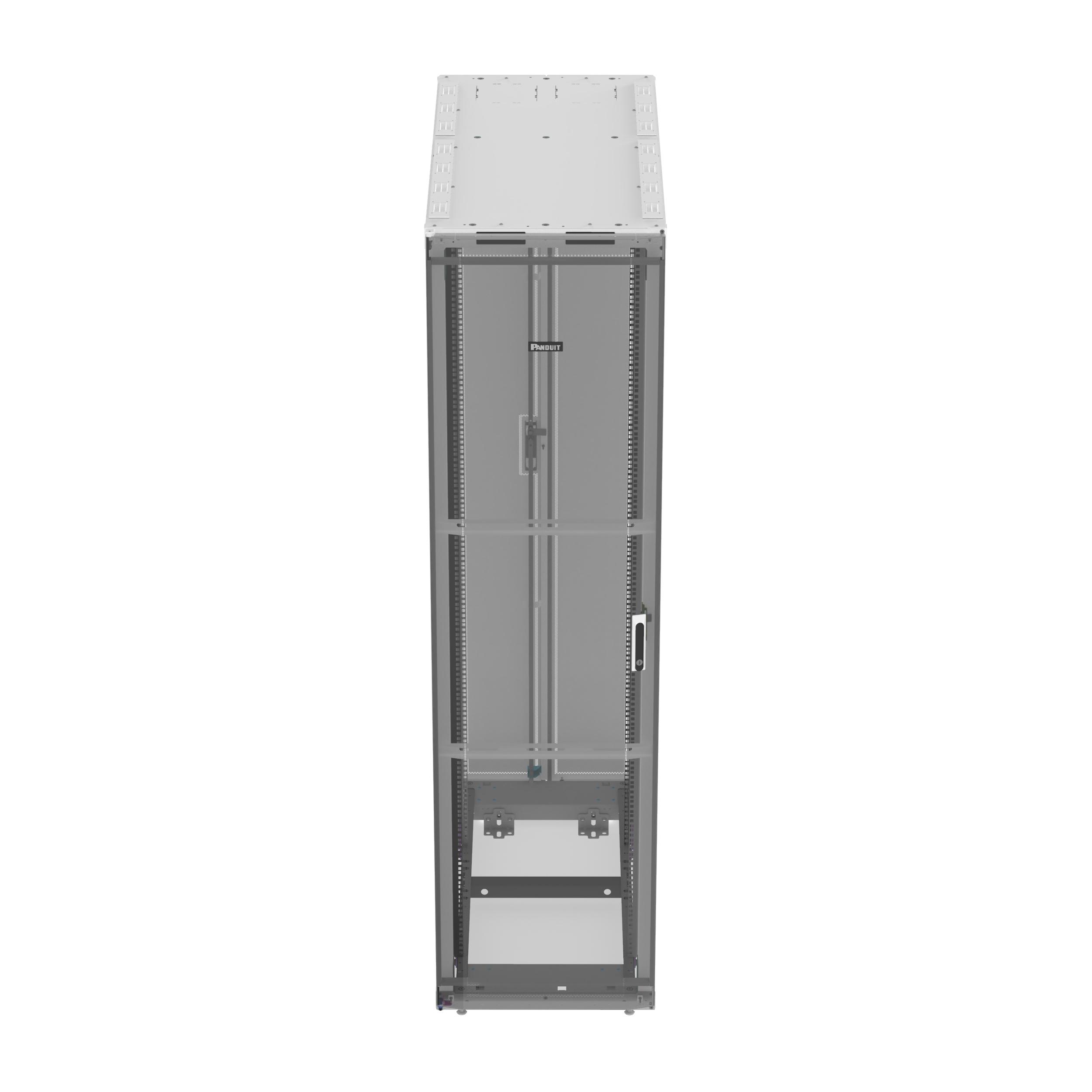 Panduit S6822WU Net-Access™ S-Type Server Cabinet, 48 RU, White