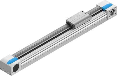 Festo 3012493 toothed belt axis EGC-70-400-TB-KF-0H-GK With recirculating ball bearing guide Effective diameter of drive pinion: 24,83 mm, Working stroke: 400 mm, Size: 70, Stroke reserve: 0 mm, Toothed-belt stretch: 0,08 %