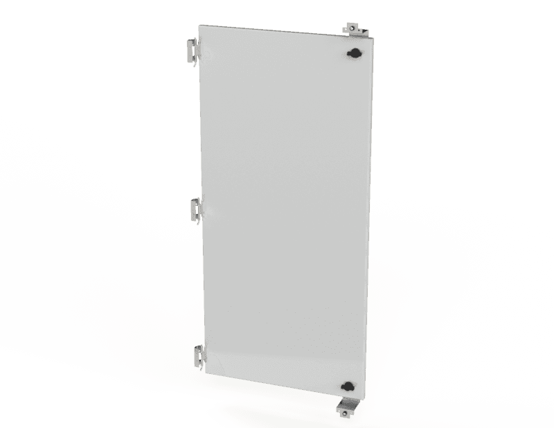 Saginaw Control SCE-DF48EL24LP Panel, Dead Front (Wall Mount), Height:44.00", Width:20.63", Depth:0.83", Powder coated white inside and out.