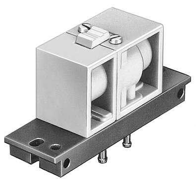 Festo 10772 pneumatic valve J-3-PK-3 Valve function: 3/2 bistable, Standard nominal flow rate: 100 l/min, Operating pressure: -0,9 - 8 bar, Design structure: Piston slide, Nominal size: 2,5 mm