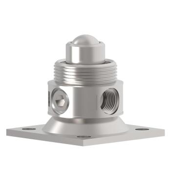 Humphrey V125B21021 Mechanical Valves, Roller Ball Operated Valves, Number of Ports: 2 ports, Number of Positions: 2 positions, Valve Function: Normally closed, Piping Type: Inline, Direct piping, Options Included: Mounting base, Approx Size (in) HxWxD: 1.52 x 1.18 DIA