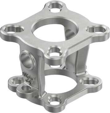 Festo 8087462 mounting bridge DARQ-B-F0405-F0304-R1 Container size: 1, Design structure: Mounting adapter, Corrosion resistance classification CRC: 2 - Moderate corrosion stress, Product weight: 120 g, Connection 1, function: Drive outlet