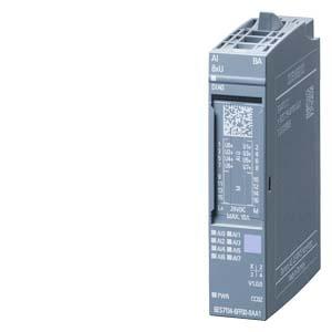 Siemens 6ES71346FF000AA1 SIMATIC ET 200SP, Analog input module, AI 8XU Basic, suitable for BU type A0, A1, Color code CC02, Module diagnostics, 16 bit