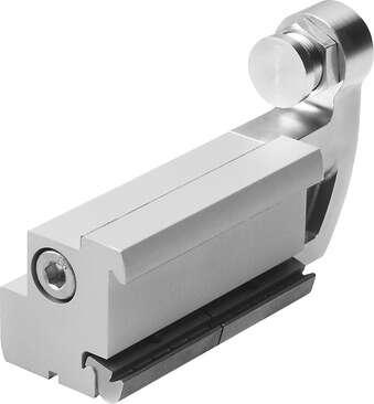 Festo 545242 stop KYC-50 for linear drive DGC-G. Size: 50, Precision adjustment: 15 mm, Corrosion resistance classification CRC: 2 - Moderate corrosion stress, Ambient temperature: -10 - 80 °C, Product weight: 2270 g