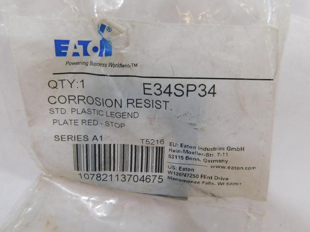 E34SP34 Part Image. Manufactured by Eaton.