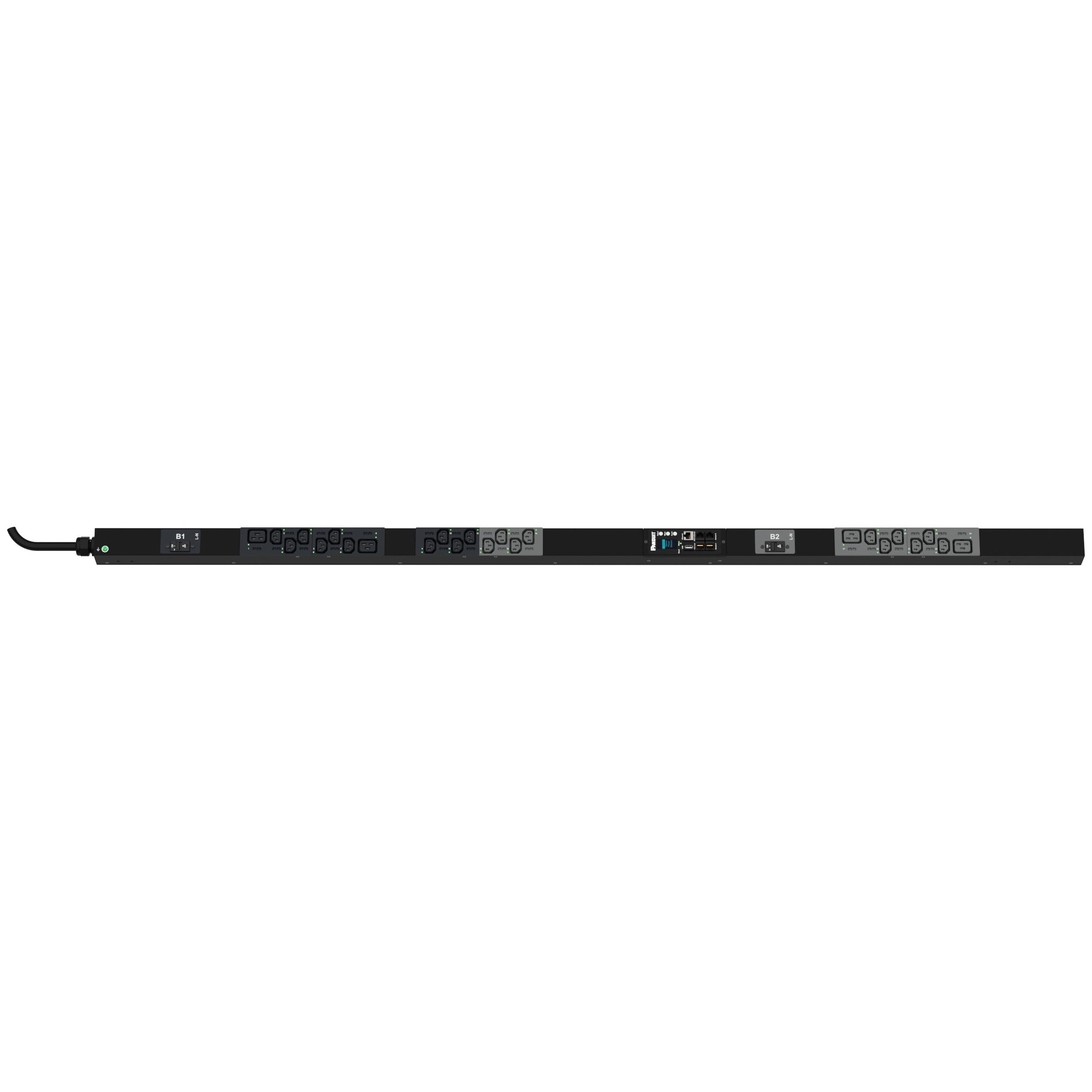 Panduit P24G06M SmartZone™ Monitored & Switched per Outlet PDU
