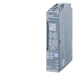 Siemens 6ES7134-6JD00-0CA1 SIMATIC ET 200SP, Analog input module, AI 4xRTD/TC High Feature, suitable for BU type A0, A1, Color code CC00, channel diagnostics, 16 bit, +/-0.1%, 2-/3-/4-wire
