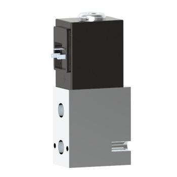 Humphrey EM2533980RC24VDC Solenoid Valves, Large 2-Way & 3-Way Solenoid Operated, Number of Ports: 3 ports, Number of Positions: 2 positions, Valve Function: Single Solenoid, Multi-purpose, Piping Type: Manifold, Subbase 1&3 Port Piping, Coil Entry Orientation: Rotated, over Port 