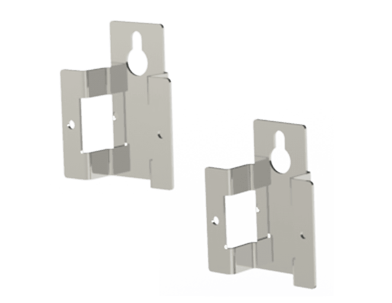 Saginaw Control SCE-PMHK Pole Mount Hanger, Height:5.00", Width:5.50", Depth:1.20", Pole Mount Kit  - extruded aluminum channels, zinc plated mounting hardware, stainless steel straps.
