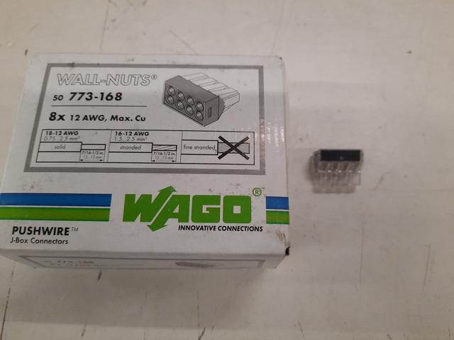 773-168 Part Image. Manufactured by WAGO.