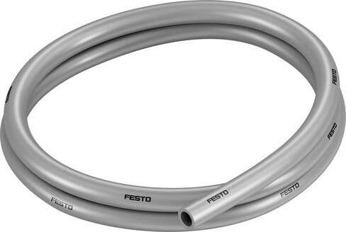 Festo 152589 plastic tubing PUN-12X2-SI Standard O.D tubing, for QS plug connectors, CN and CK polyurethane fittings (not approved for use in the food industry). Outside diameter: 12 mm, Bending radius relevant for flow rate: 62 mm, Inside diameter: 8 mm, Min. bending