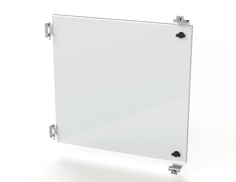 Saginaw Control SCE-DF30EL30LP Panel, Dead Front (Wall Mount), Height:26.00", Width:26.63", Depth:0.83", Powder coated white inside and out.