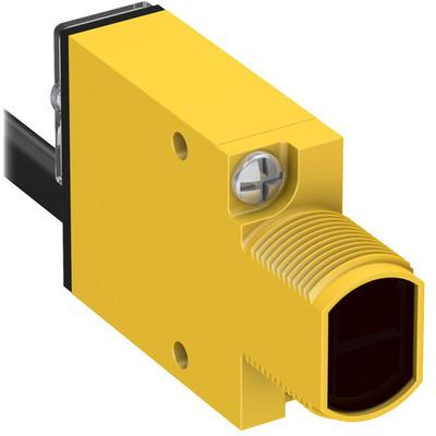 Banner SM31E W-30 Photo-electric emitter with through-beam system / opposed mode - Banner Engineering (MINI-BEAM series - SM312) - Part #25718 - Infrared (IR) light - Supply voltage 10Vdc-30Vdc (12Vdc / 24Vdc nom.) - Pre-wired with 30ft / 9m cable terminated with bare end 