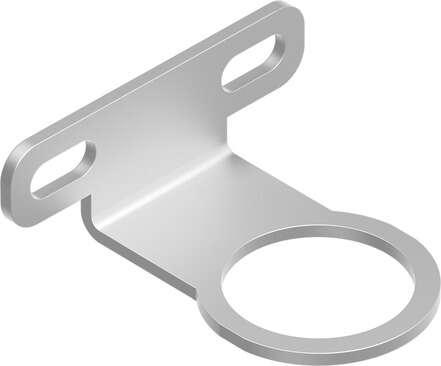 Festo 526064 mounting bracket MS4-WR MS series Size: 4, Series: MS, Corrosion resistance classification CRC: 2 - Moderate corrosion stress, Medium temperature: -10 - 60 °C, Product weight: 49 g
