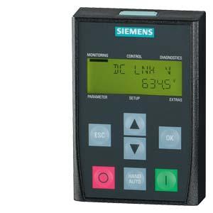 Siemens 6SL3255-0AA00-4CA1 SINAMICS G120 Basic Operator Panel (BOP-2)