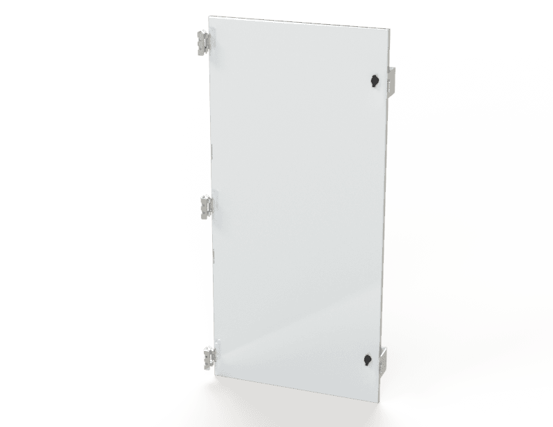 Saginaw Control SCE-DF60EL60 Panel, Dead Front (Enviroline Floor Mount), Height:56.00", Width:25.88", Depth:1.83", Powder Coated white inside and out.
