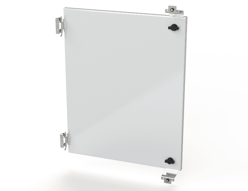 Saginaw Control SCE-DF30EL24LP Panel, Dead Front (Wall Mount), Height:26.00", Width:20.63", Depth:0.83", Powder coated white inside and out.