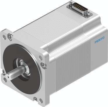 Festo 1370486 stepper motor EMMS-ST-87-M-S-G2 Without gearing, without brake. Ambient temperature: -10 - 50 °C, Storage temperature: -20 - 70 °C, Relative air humidity: 0 - 85 %, Conforms to standard: IEC 60034, Insulation protection class: B
