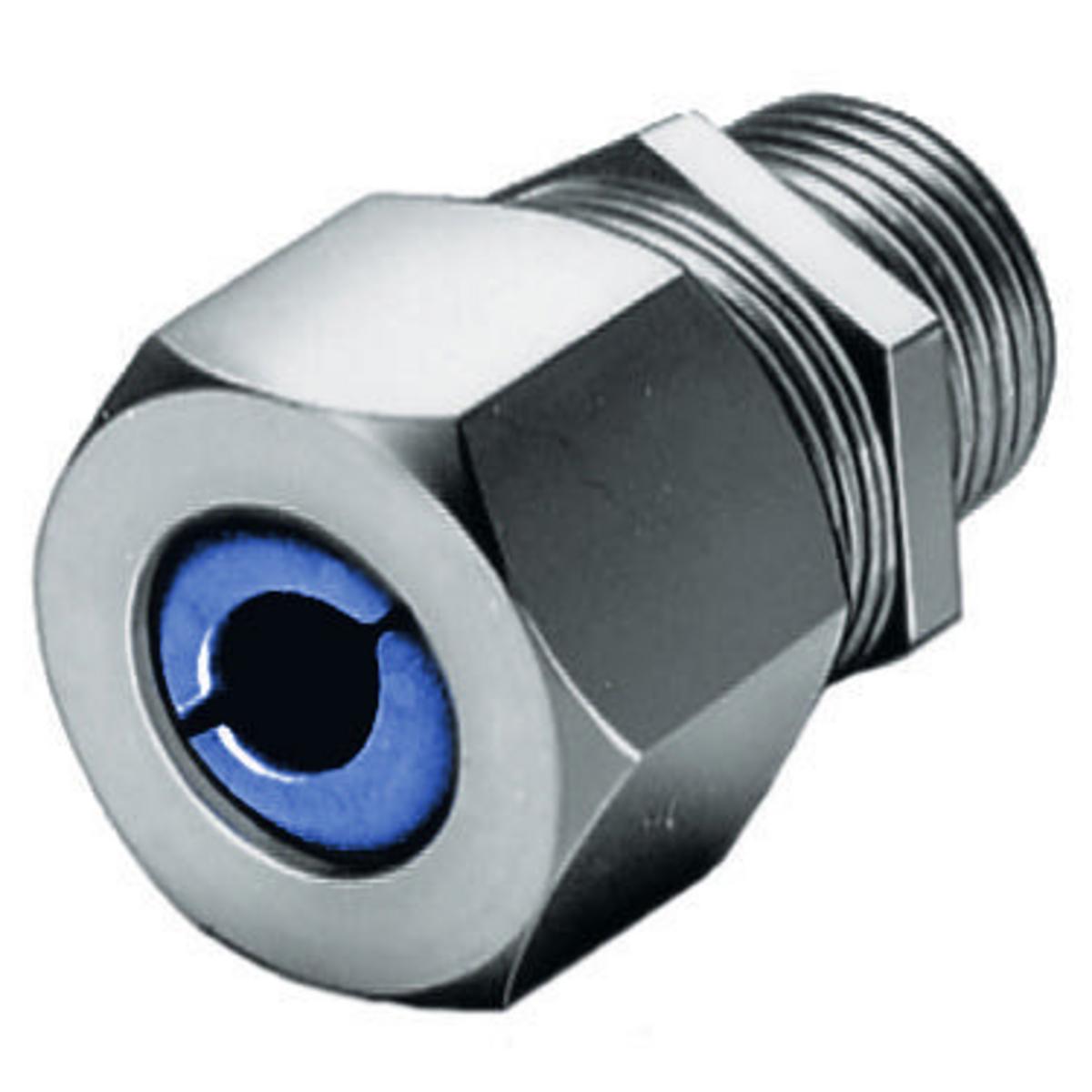 Hubbell SHC1023SS Kellems Wire Management, Cord Connectors, Straight Male, .38-.50", 1/2", Stainless Steel  ; Stainless steel cord connector provides superior strength and corrosion resistance ; Standard Product