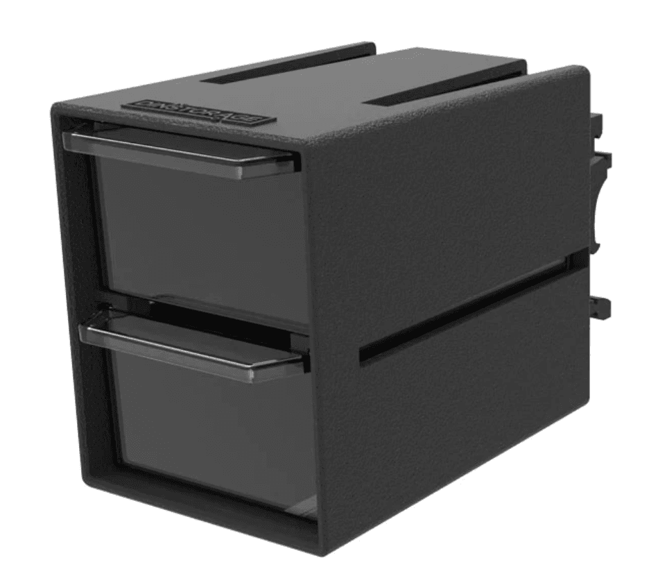 DINStorage DS-DD2 Drawer Style Accessory Storage 